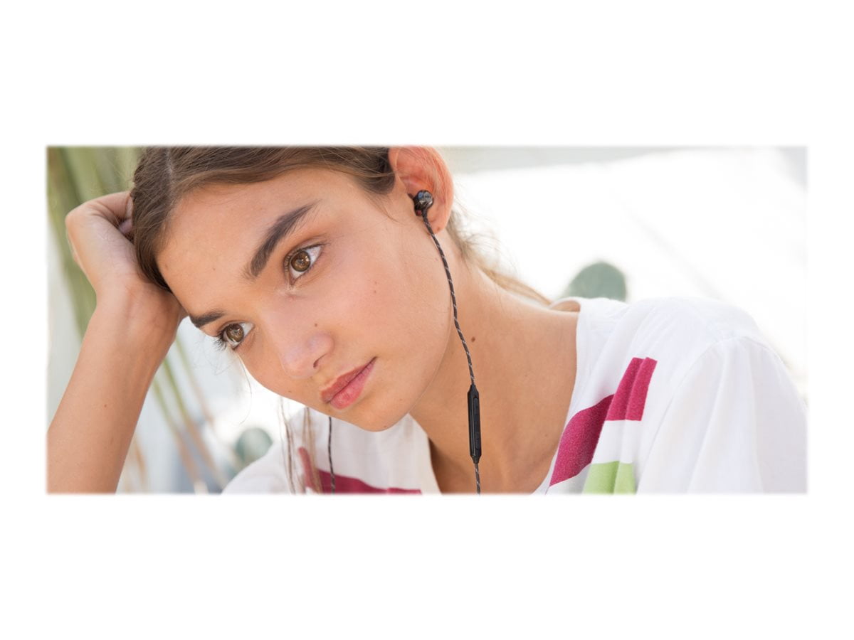 The House of Marley Nesta - Earphones with mic - in-ear - wired - hematite