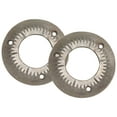 thumbnail image 5 of 2pcs Grinding Plates, Dry Grinding Disc, Dry Grain Grinding Machine Plates, Grinding Milling Disc for 150 Model Dry Grinding Machine, Grain Grinder Mill Sheet, 5 of 9