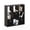 Espresso, variant on 9-Cube Organizer Cabinet with Bins, Engineered Wood Storage Shelves for Collectibles Home Office