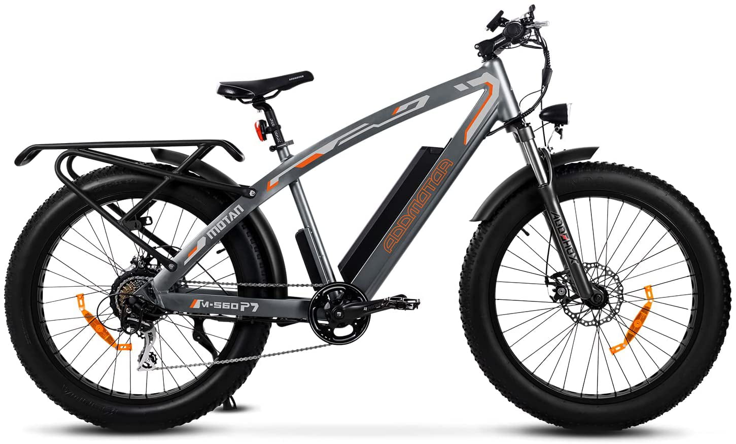 VTSP Mountain Bike Electric Bike Cruiser Bicycle 21 Speeds 1000W 48V 17AH,Upgraded XF660 e-Bike for Adults 4.0 x 26 Inch Fat Tire Mechanical Brake Brushless Shimano Pedal Assist LCD Display