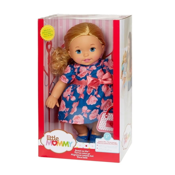 Muñeca Little Mommy Mattel Vestido Floreado