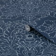 thumbnail image 3 of Laura Ashley Silchester Midnight Seaspray Blue Wallpaper, 3 of 4