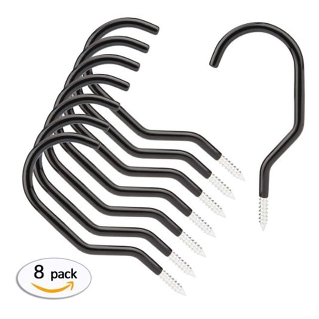 Agiferg Bicycle Hook Racks And Heavy-duty Screw Hooks For Garage Walls And Ceilings