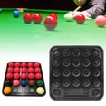 thumbnail image 4 of Black Snooker Tray, 22 Ball Tray, Universal Billiards Table Storage, For Billiard Storage Billiard Rooms, 4 of 8