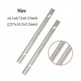 thumbnail image 2 of HSS Wood Planer Knife, 2Pcs 257x18.2x3.2mm for F22-561 COD1500PT CC10T, 2Pcs 300x19x1.7mm Thick & Sharp Planer Blades for Woodwork, 2 of 8