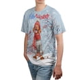 thumbnail image 4 of Hello Winter Vizsla Smiling in Red Scarf Hat Welcome Christmas All Over Print 3D Shirt Unisex Merch Vizslas Dog Lover Gifts Idea - 00017, 4 of 6