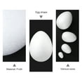 Sipeihong froth chicken eggs 45pcs DIY Graffiti Froth Fake Eggs Easter