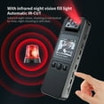 thumbnail image 4 of Video Camera,180° Rotatable Vision One-key Body Cam Video Camera Webcam Video Neck Law With Audio 1080p Video One-key Alarm Cam Webcam Rotatable Lens With Clip Camera And 1080p Webcam Ir Video, 4 of 7