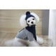 thumbnail image 4 of Greeniant Conjunto de gorro y bufanda de punto para mascotas de otoño, diseño Simple de animales pequeños, gorro transpirable, Kit de pañuelo Type2, 4 of 5