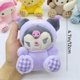 thumbnail image 2 of Cute Plush Toy,6pcs Cute Ku-romri Plush, Ml-eoddy Plush,Sa-rrnioo Plush, Anime Cute PP Material Short Plush Cool Soft Doll Gift for Kids-4.7in, 2 of 4
