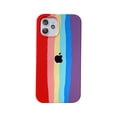 thumbnail image 3 of Rainbow Stripe Personality Creative Phone Case IPhone 11 12 Xs Pro Max X Xr 7 8 Plus SE 2020 Shockproof Case Cover, 3 of 4