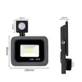 thumbnail image 2 of 10W 20W 30W 50W 100W LED Floodlight Waterproof PIR Motion Sensor Floodlight Outdoor Wall Lamp Flood Light Spotlight ,Extraordinary Performance, 2 of 8