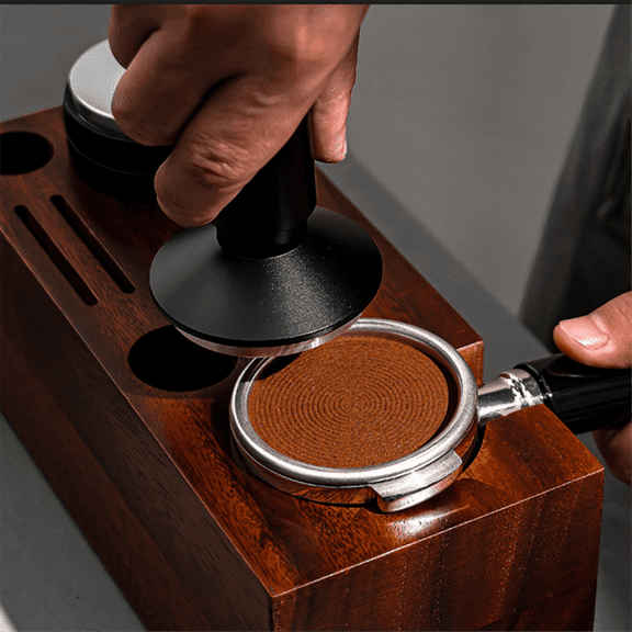 58mm Espresso Tamper, Coffee Tamper for Machine, Hand Tampers with Calibrated