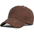 thumbnail image 2 of YooGuoGuo Womens Retro Corduroy Solid Candy Color Baseball Trucker Sun Golf Hat Cap, 2 of 9