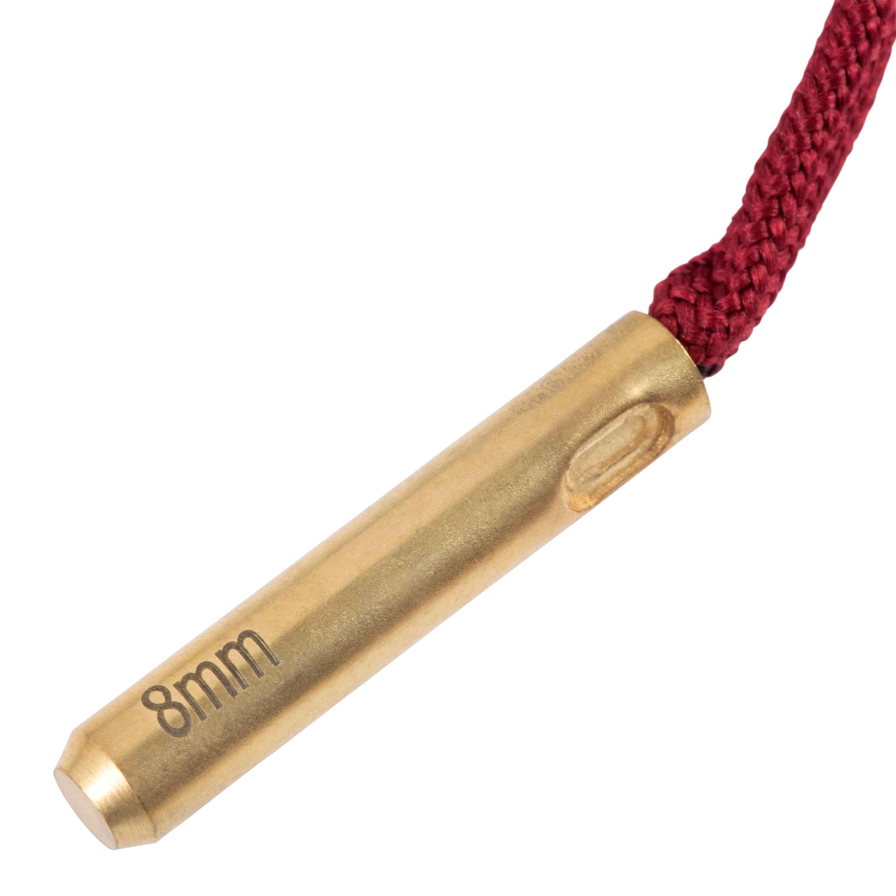Bore-Nado Barrel Cleaning Rope, 8mm & .338 Cal., Red