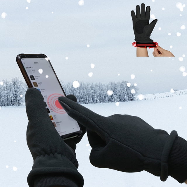 Winter Warm Gloves For Men And Women Screen Windproof Driving Takeout Cycling Gloves Cold Proof Gloves Extra Small Latex Gloves Rubber Gloves for Cleaning Extra Large Medium Rubber Gloves Rubber