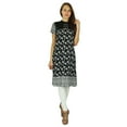 thumbnail image 2 of Phagun Kurta Bollywood Indienne de Designer pour Femmes Kurti Ethnique Tunique en Coton Robe, 2 of 5