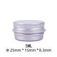 thumbnail image 4 of Caja de aluminio de 5 ml a 750 ml, caja de aluminio sellada con hilo para té, dulces, embalaje de cosméticos, cremas, subenvases, latas de aluminio pequeñas, 4 of 5