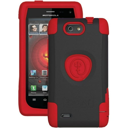 Trident AG-DR4-RD DROID 4 by Motorola Aegis Case, Red