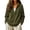 Blackish Green, variant on Comdrip Women's Long Sleeve Classic V Neck Pullover Sweater Casual Loose Fall Winter Knitted Fashion Formal Daily Wear Blackish Green L