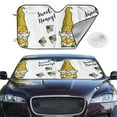 thumbnail image 4 of Goofa Gnome Sweet Honey Printed Car Windshield Sunshade,Foldable Reflective Sun Visor,UV Protection Heat Blocker Sunshade,Car Cooling Accessory-Small, 4 of 7