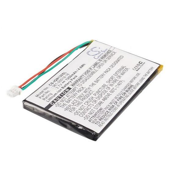 Replacement 361-00019-16 Battery for Garmin Nuvi 1300