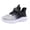 Black & White, variant on Kid Boys and Girls Breathable Mesh Casual Athletic Sneakers for Jogger, Running, Tennis, Back To School