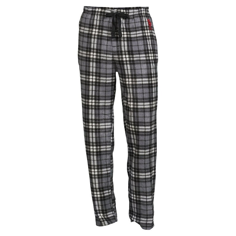 U.S. Polo Assn. Men's Pajama Pants - 2 Pack Ultra Soft Fleece Sleep and  Lounge Pants (Size: S-XL), Size Small, Phantom/Charcoal Heather at   Men's Clothing store