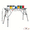 70.8 '' Thickened, variant on Folding Scaffolding, Portable Work Platform With 650-850 Lbs Capacity, Adjustable Height Step Ladder, Ed. Non-Slip Drywall Painting Stool For Home Improvement, Car Washing, Free Gloves Included.