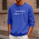 thumbnail image 3 of Ceisia Men Solid Color Long Sleeve Stand Up Collar Button Casual Gift Daily Outdoor Fashion Hoodie Top, 3 of 6