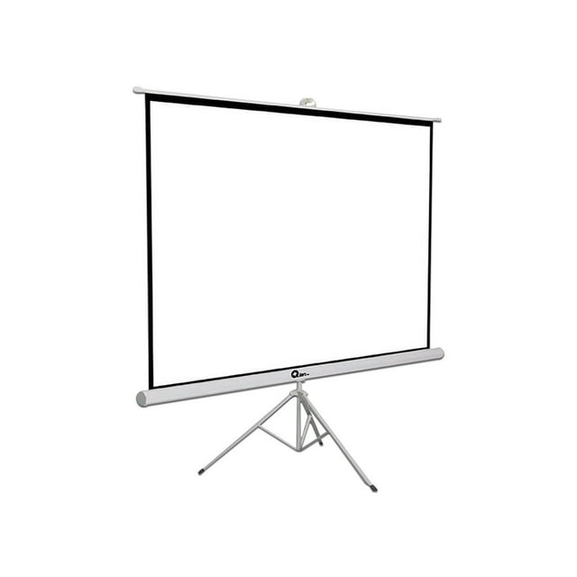 Pantalla para proyector Quian de 120 213.3 x 213.3cm , con Tripié. Qian QPD-69603