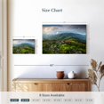 thumbnail image 4 of Elephant Stock Majestic Blue Ridge Mountains Wall Art - Horizontal Canvas Wall Art - Living Room Wall Decor - Nature Canvas - Green And Gray Decor - 12" x 8", 4 of 8