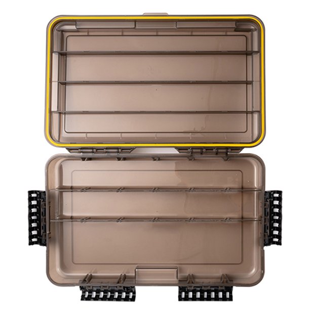 Caja Almacenamiento Anzuelos Aparejos Pesca Impermeable Accesorios para