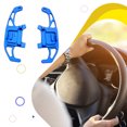 thumbnail image 4 of Maytalsory 2pieces Easy Installation Car Steering Wheel Shift Paddle For Convenient Gear Shifting Elegant blue, 4 of 6