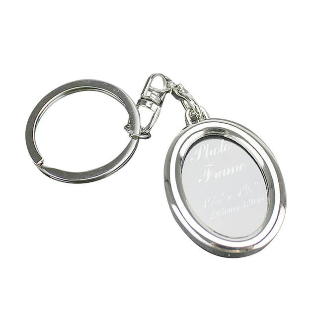Photo Frame Couple Keychain Personality Photo Keyring Keychain Car Keys Holder Key Clip Hook War compatible with Mace Wallet with Ring Engraving Acrylic Blanks Apart Key Ring Cute Backpack Charms Key