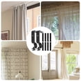 thumbnail image 4 of 10pcs Curtain Rod Bracket Curtain Rod Holder Curtain Pole Mounting Bracket, 4 of 8