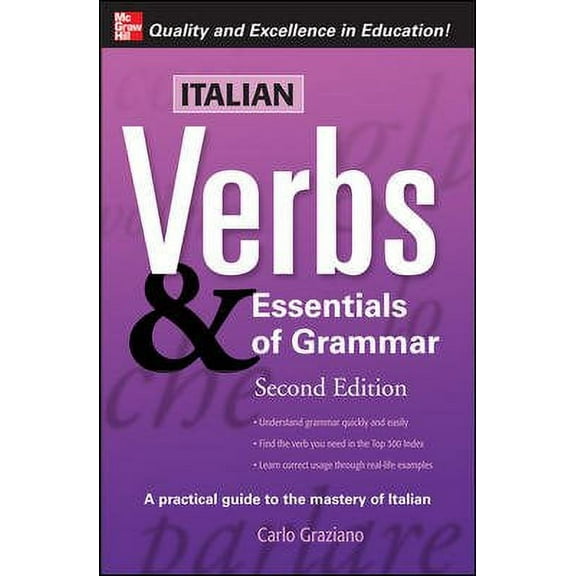 Italian Verbs & Essentials of Grammar