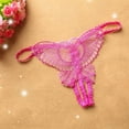 thumbnail image 2 of Bigersell Bikini Underwear for Women Clearance Cotton Underwear Women Boyshort Thongs Panty Style P-44 Cotton Plus Size Panties Lace Thongs Briefs Mid Waist Women Cheeky Panties Hot Pink One Size, 2 of 4