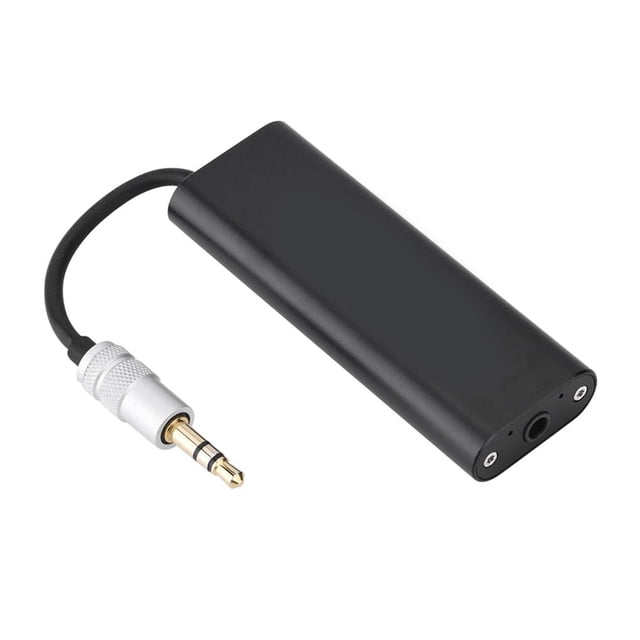 Amplificador De Audio Para Auriculares Estéreo De 3,5 Mm Portátil De Alta Fidelidad Negro Para Teléfono Móvil