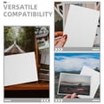 thumbnail image 3 of TEHAUX 100Pcs White Photo Paper Glossy Sheets Quick Drying Versatile Printer Compatibility, 3 of 8