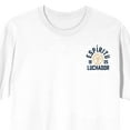 thumbnail image 3 of Modelo The Fighting Spirit Crew Neck Short Sleeve Men's White T-shirt-4XLB, 3 of 5