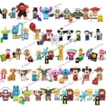 thumbnail image 2 of WM blocks 6060 6049 6066 6067 6076 6077 6084 Disney anime bricks Frozen Donald Duck Stitch Angel Mickey Minnie mouse Toy Story Gao Jinjia LED, 2 of 2