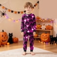 thumbnail image 5 of Leey-World Kids Halloween Pajamas Boys Baby Boys Girls Pajama Set Kids Cute Toddler Snug fit Pjs Cotton Sleepwear, 5 of 9