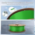 thumbnail image 4 of 3D Printing Filament Basic PLA Filament 1.75mm 300mm/s 1kg Cardboard Spool Dimensional Accuracy +/- 0.03 mm Fit Most 3D FDM Printer, Green, 4 of 7