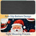 thumbnail image 4 of Santa Claus Desk Pad Mousepad, Square 8.3x9.8 Inch Non-Slip Rubber Bottom Printed Desk Mat, Suitable for Office and Gaming, 4 of 6
