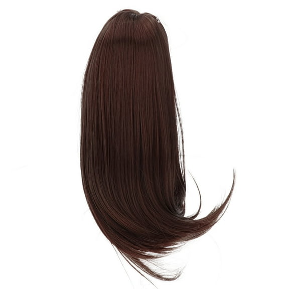 8in to 9in Doll Hair High Temperature Fiber Mesh Long Curly Doll Hair Replacement for 1/3 Doll,Doll Tail Wig,High Temperature Fiber Doll Hair Wig