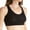 Black, variant on Women’s Plus Ahh Seamless Wire-Free Full Coverage Bra, White, 3X