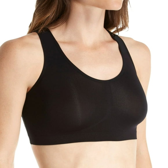 Soutien-gorge Ahh - Soutien-Gorge de Détente Sans Coutures pour Femmes, Confortable, Sport (Noir, Moyen) Tour de Poitrine : 33-37