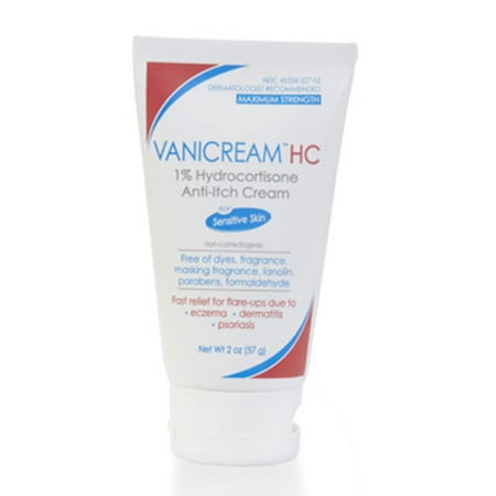 Vanicream HC Maximum Strength Anti-Itch Cream For Sensitive Skin, 2