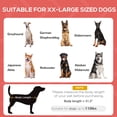 thumbnail image 3 of 48" x 36" Elevated Portable Dog Cot with UV Protection Canopy Shade Cooling Raised Pet Bed with Carry Bag 110 LBS Capacity Red, 3 of 10